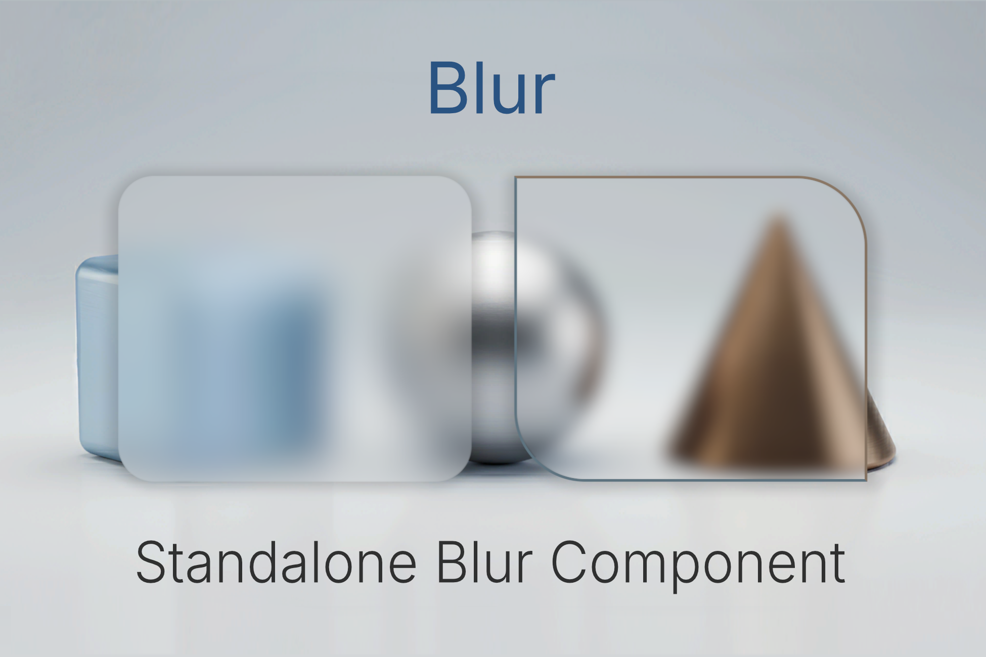Standalone blur component